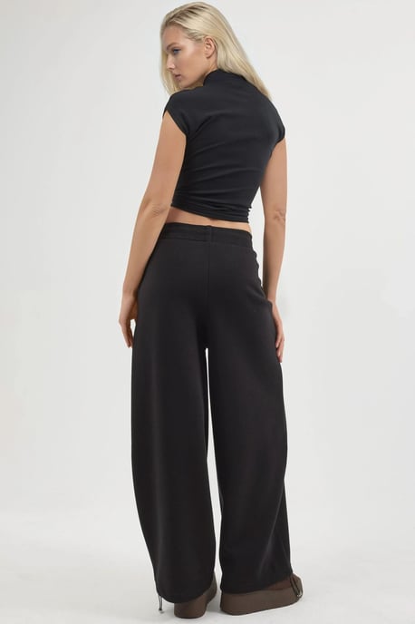 Damen Lange Fleece-Hosenträgerhosen - Image 3