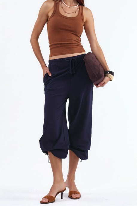 Damen Sweatpants aus Baumwollmischung mit geradem Bein - Image 1