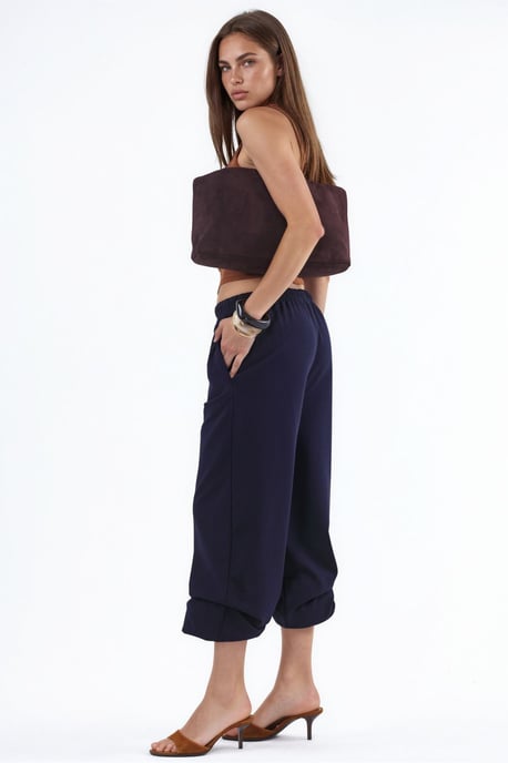 Damen Sweatpants aus Baumwollmischung mit geradem Bein - Image 2