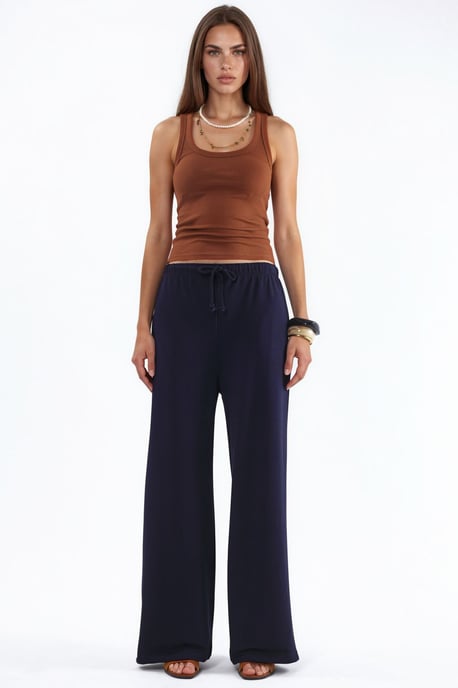 Damen Sweatpants aus Baumwollmischung mit geradem Bein - Image 5