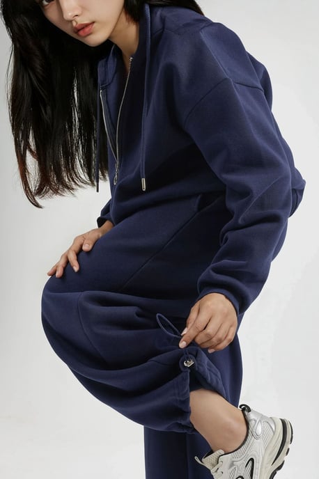 Damen Lange Fleece-Hosenträgerhosen - Image 4