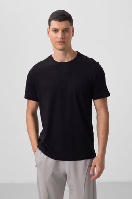 Komfort Fit Rundhalsausschnitt T-Shirt - Image 4