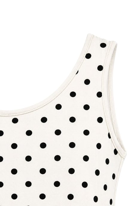 Lässiges U-Ausschnitt Baumwollmix Tanktop - Image 2