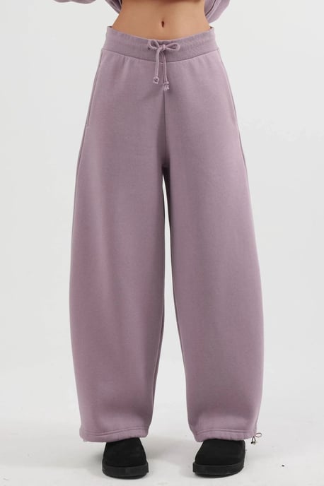 Damen Lange Fleece-Hosenträgerhosen - Image 1