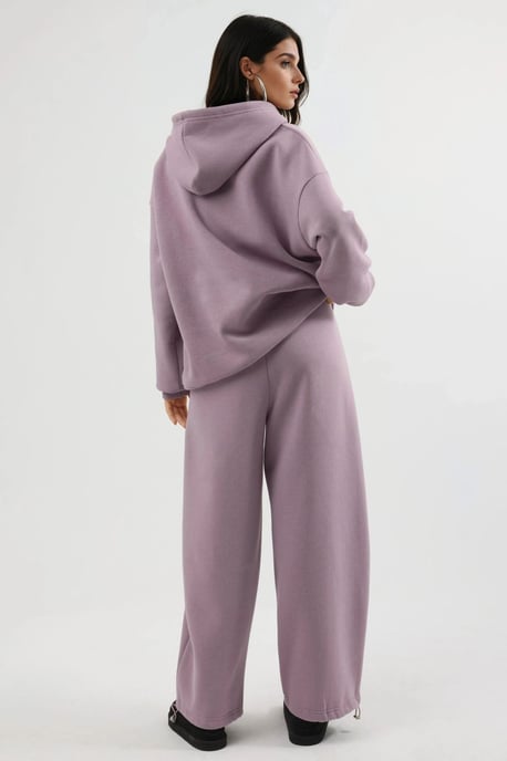 Damen Lange Fleece-Hosenträgerhosen - Image 6