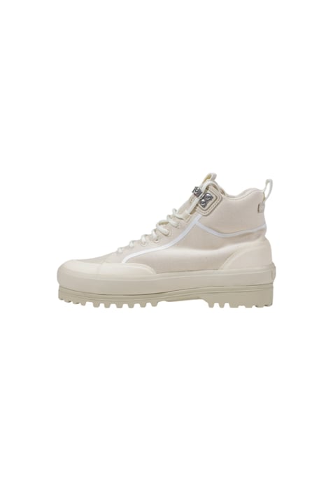 Superga Beige Stoff Sneaker - Image 2