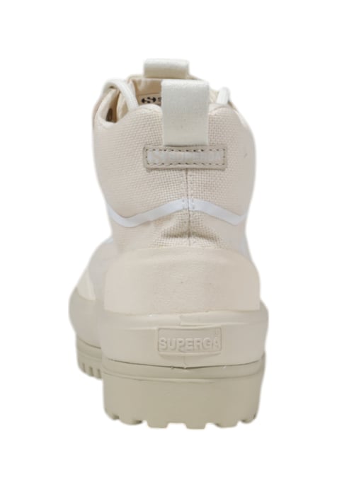 Superga Beige Stoff Sneaker - Image 3