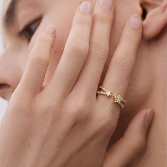 Luxenter Brilliant Metal and Zirconia Alloy Ring in 18 karat Gelbgold - Helmsu - Image 2