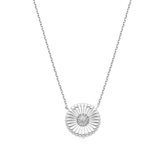 Luxenter 925 Sterlingsilber und Brilliant Zirconia Halskette mit Rhodium - Olie - Image 1