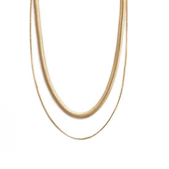 Luxenter-Halskette aus 18-karat-Gelbgold – Jezo - Image 1