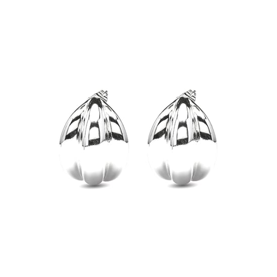 Ohrringe mit Luxenter Rhodium-Finish – Macchi - Image 1