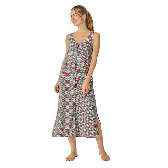 Damen Sommer Lange Ärmellose Nachthemd JJB38 - Image 4