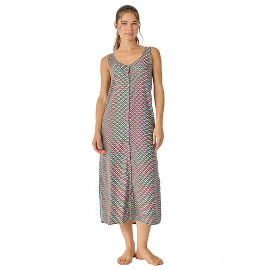 Damen Sommer Lange Ärmellose Nachthemd JJB38 - Image 5