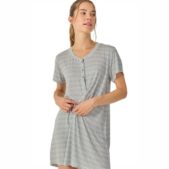 Damen Sommer Nachthemd Kurzarm JJB27 - Image 2