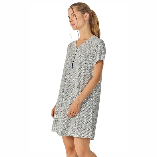 Damen Sommer Nachthemd Kurzarm JJB27 - Image 5