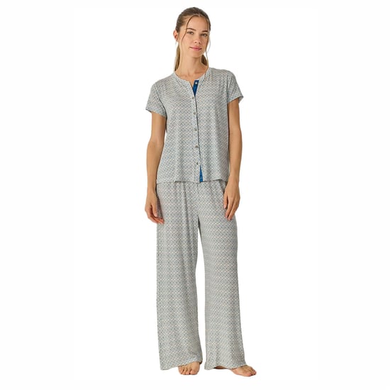 Damen Sommerpyjamas mit lässigen langen Hosen JJB28 - Image 1