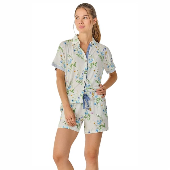 Damen Sommerpyjama Kurzarmshirt JJB17 - Image 5