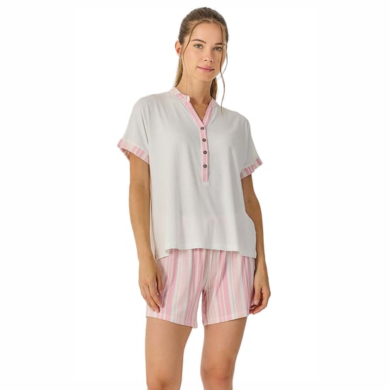 Damen Sommer Kurzarm Pyjamas JJB29 - Image 1