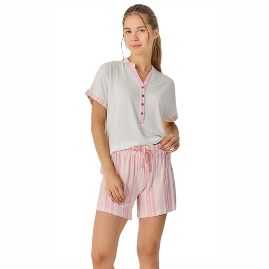 Damen Sommer Kurzarm Pyjamas JJB29 - Image 2