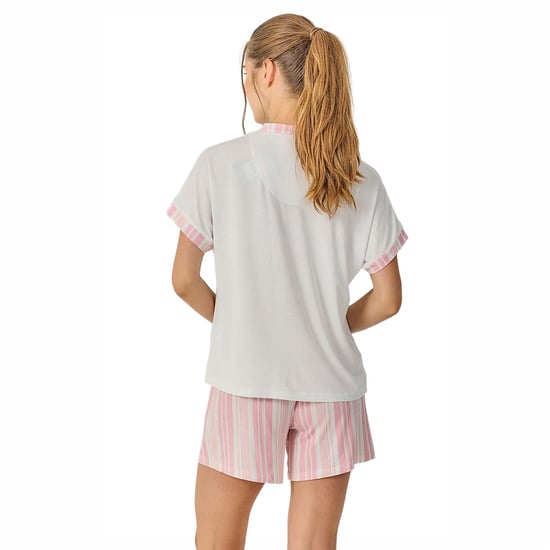 Damen Sommer Kurzarm Pyjamas JJB29 - Image 3