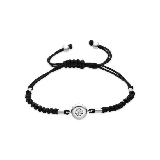 Luxenter 925 Sterlingsilber und Brilliant Zirconia-Armband mit Rhodium-Finish – Knopf - Image 1