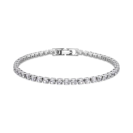 Luxenter-Armband in Brilliant Metal Alloy und Zirconia-Rhodium-Finish – Newyn - Image 1