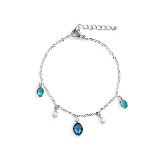Luxenter-Armband aus Metalllegierung und weißer Perl-Rhodium-Finish – Sewi - Image 3