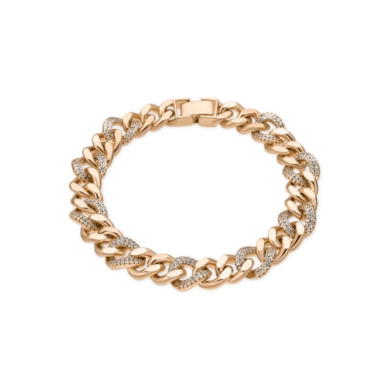 Luxenter Armband mit 18 Karat Gelbgold-Finish und funkelnden Zirkonia-Steinen – Sarva - Image 1