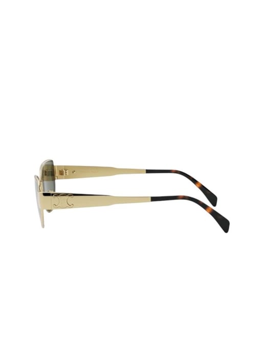 Celine Sonnenbrille Gold/Grün - Image 2