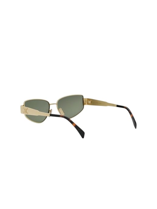Celine Sonnenbrille Gold/Grün - Image 3