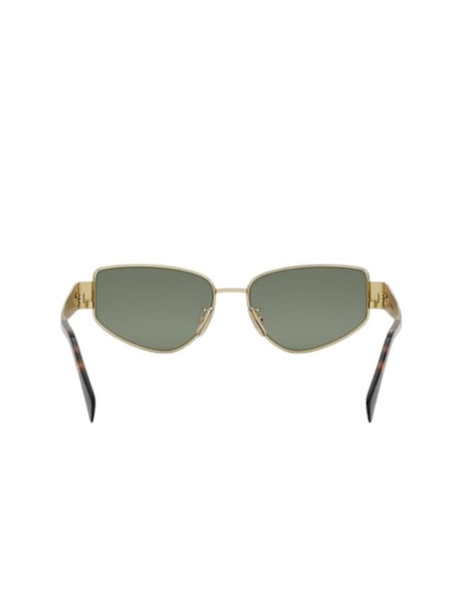 Celine Sonnenbrille Gold/Grün - Image 4