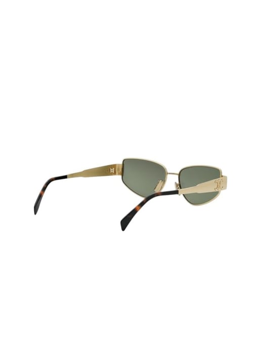 Celine Sonnenbrille Gold/Grün - Image 5