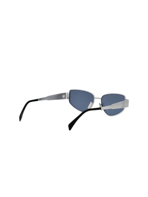 Céline Sonnenbrille Silber/Blau - Image 5