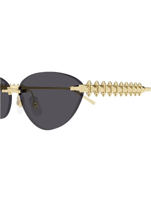 Cartier Sonnenbrille Grau/Gold - Image 3