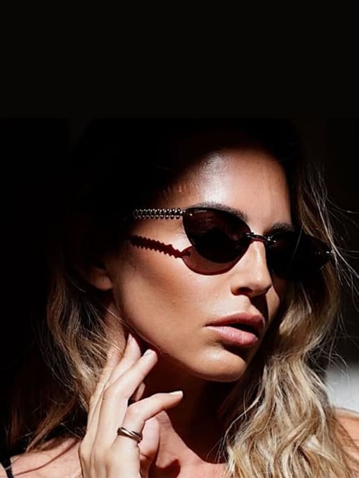 Cartier Sonnenbrille Grau/Gold - Image 4