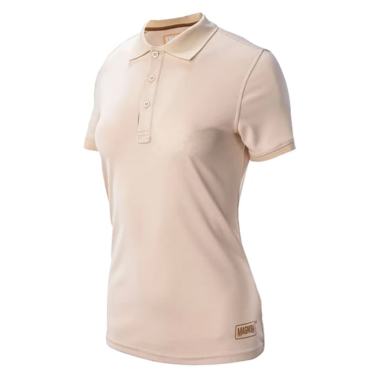 Magnum - Poloshirt für Damen kurzärmlig (Haferflocken) - Image 3