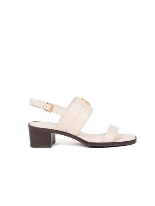 Tory Burch Mittelhohe Sandalen Neu Elfenbein/Gold - Image 1