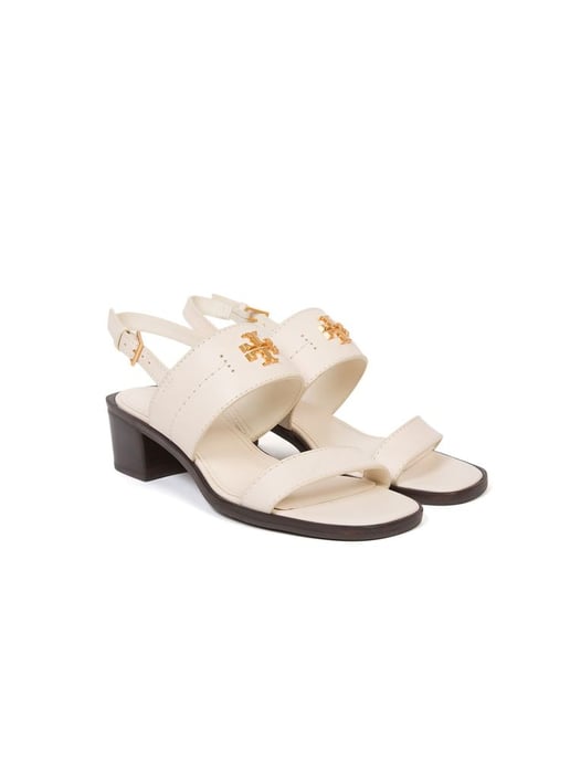 Tory Burch Mittelhohe Sandalen Neu Elfenbein/Gold - Image 2
