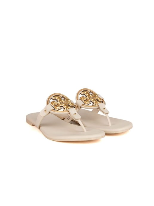 Tory Burch Sandalen Neu Creme / Gold - Image 2
