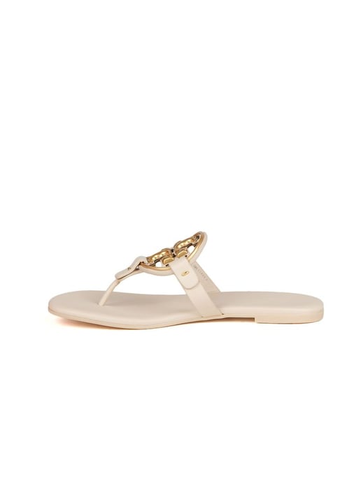 Tory Burch Sandalen Neu Creme / Gold - Image 3