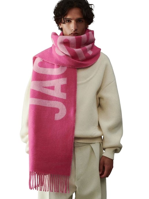 Jacquemus Schal Mehrfarbig Pink - Image 3