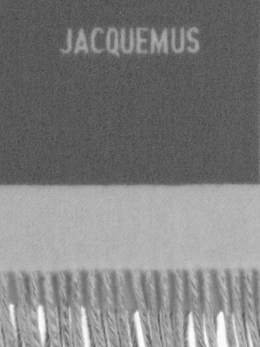 Jacquemus Schal Grau - Image 3