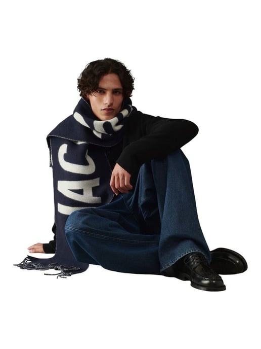Jacquemus Schal Navy - Image 3