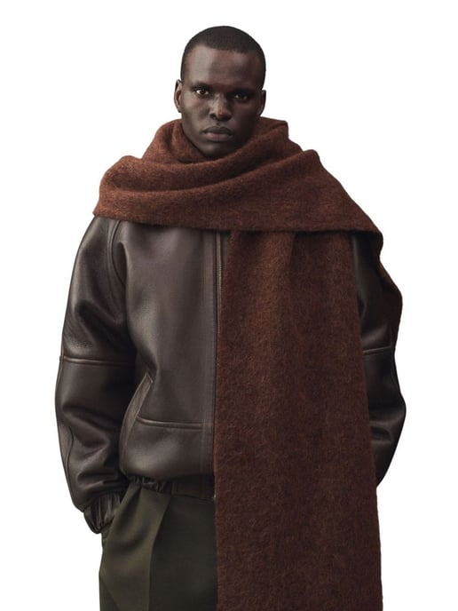 Jacquemus Schal Braun - Image 4