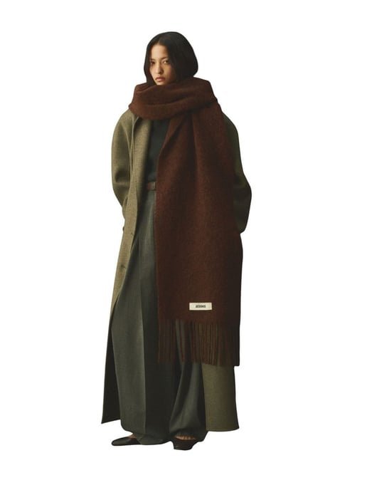 Jacquemus Schal Braun - Image 5