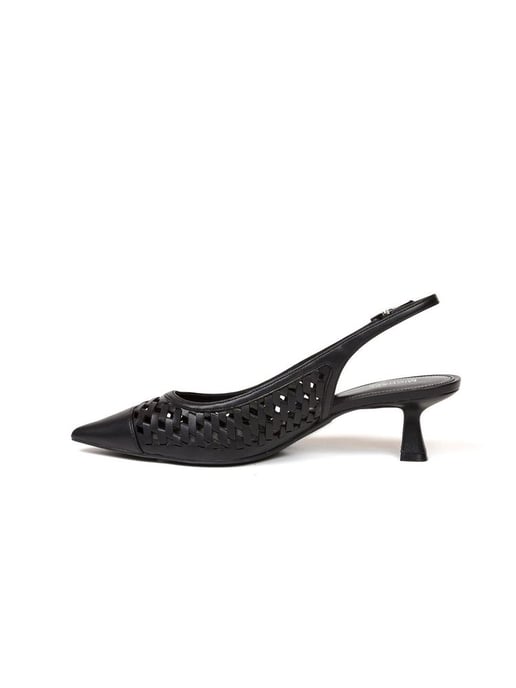 Michael Kors Slingback-Pumps Schwarz - Image 3