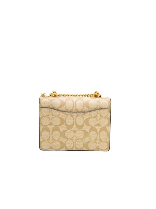 Coach Umhängetasche Gold/Hellkhaki Kreide - Image 2