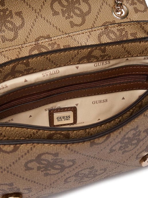 Guess Umhängetasche Latte Logo/Braun - Image 4