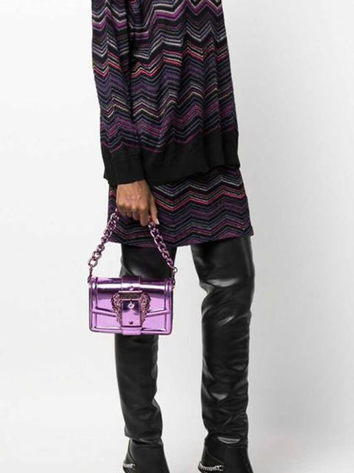 Versace Jeans Couture Umhängetasche Lila - Image 5
