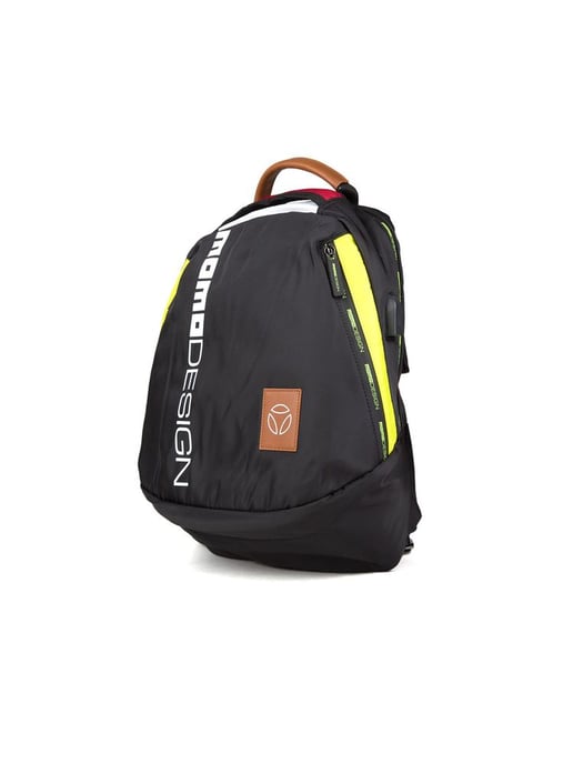 Momo Design Rucksack Schwarz/Cuoio - Image 2